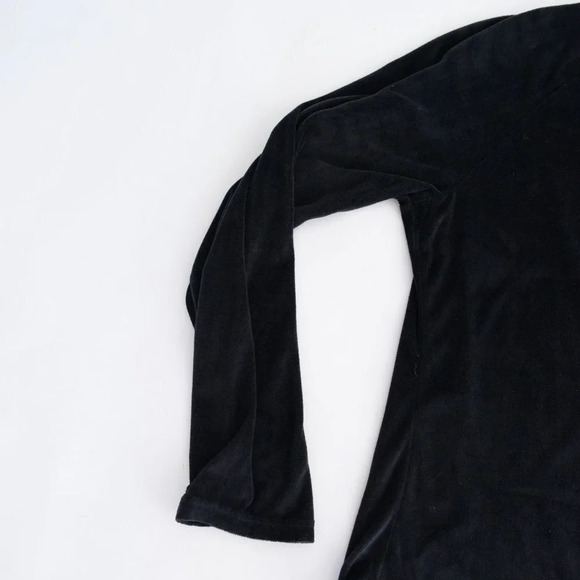 Disney The Night Before Christmas Black Half Button Down  Shirt Large - Picture 8 of 10